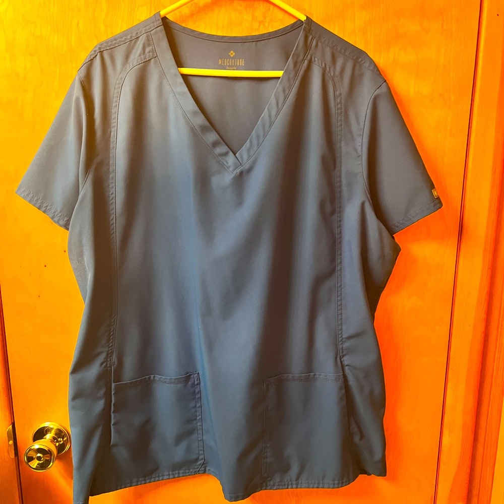 Med Couture Scrub Top size 3X